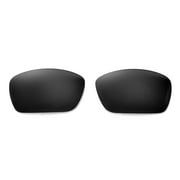 Walleva Black Polarized Replacement Lenses for Oakley Fuel Cell Sunglasses