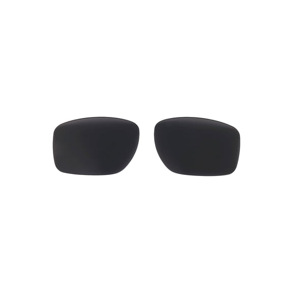 Walleva Black Polarized Replacement Lenses for Oakley Sliver F OO9246 Sunglasses