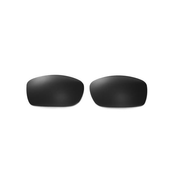 Walleva Black Replacement Lenses for Oakley Fives Squared Sunglasses