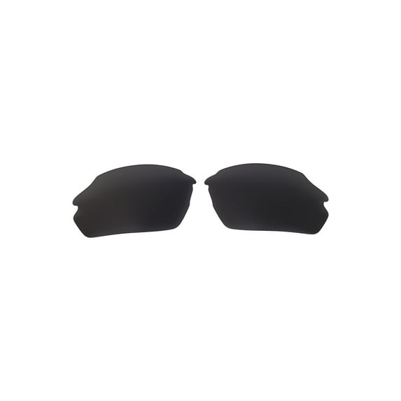 Walleva Black Replacement Lenses for Smith Parallel Max Sunglasses
