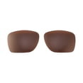 thumbnail image 1 of Walleva Brown Polarized Replacement Lenses For Oakley Sylas 60mm (OO9448 Series) Sunglasses, 1 of 5