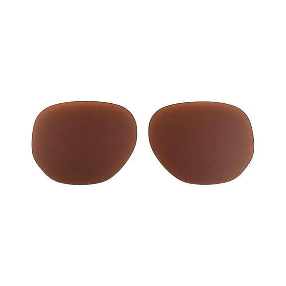 Walleva Brown Polarized Replacement Lenses For Ray-Ban RB3548N 54mm Sunglasses