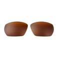 thumbnail image 1 of Walleva Brown Polarized Replacement Lenses for Costa Del Mar Tuna Alley Sunglasses, 1 of 5