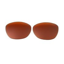 Walleva Brown Polarized Replacement Lenses for Maui Jim Honi Sunglasses