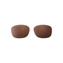 Walleva Brown Polarized Replacement Lenses for Oakley Drop In OO9232 Sunglasses