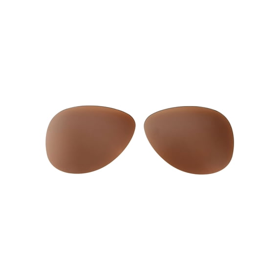 Walleva Brown Polarized Replacement Lenses for Oakley Elmont M Sunglasses