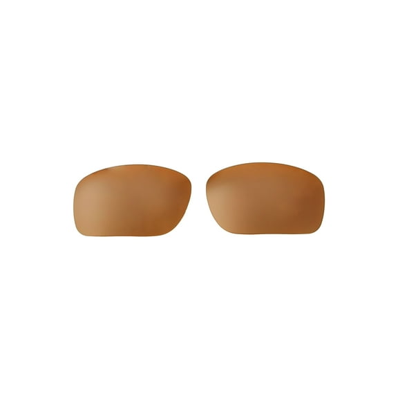 Walleva Brown Polarized Replacement Lenses for Oakley Shocktube Sunglasses