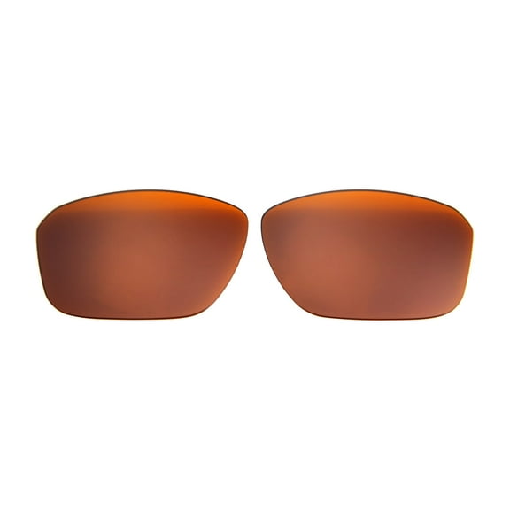 Walleva Brown Polarized Replacement Lenses for Oakley Split Shot Sunglasses