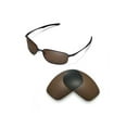 thumbnail image 1 of Walleva Brown Polarized Replacement Lenses for Oakley Taper Sunglasses, 1 of 6