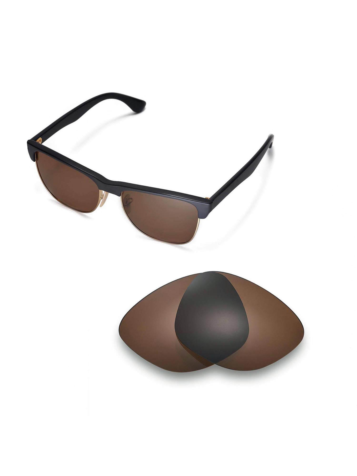 Walleva Brown Polarized Replacement Lenses for Ray Ban RB4175 57mm