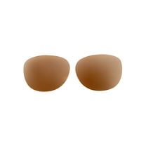 Walleva Brown Polarized Replacement Lenses for Smith Optics Sidney Sunglasses
