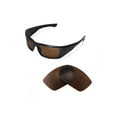 thumbnail image 1 of Walleva Brown Polarized Replacement Lenses for Spy Optic DIRK Sunglasses, 1 of 7