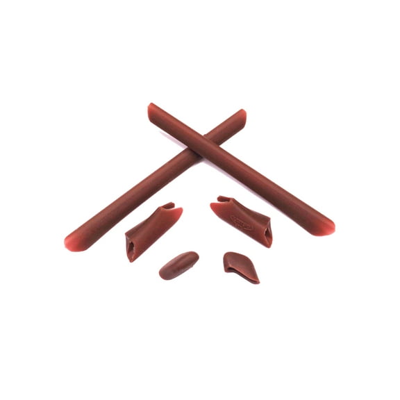 Walleva Brown Rubber Kit for Oakley Half Jacket/Half Jacket XLJ Sunglasses