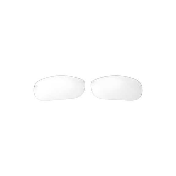 Walleva Clear Non-Polarized Replacement Lenses for Maui Jim Makaha Sunglasses