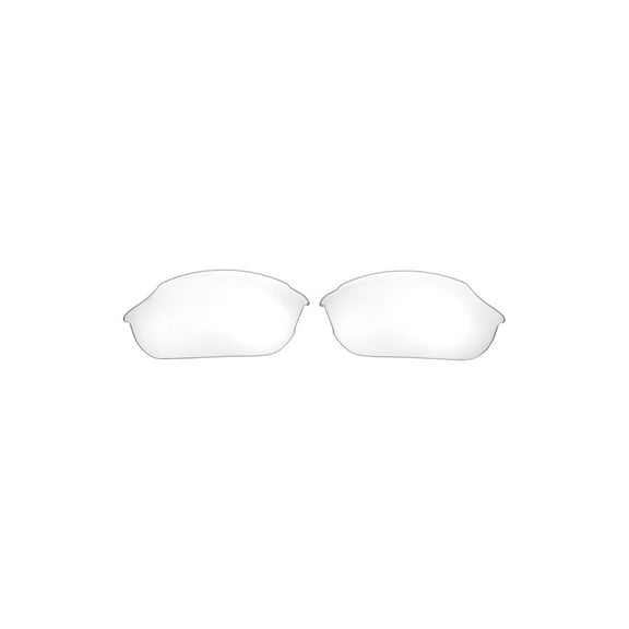 Walleva Clear Non-Polarized Replacement Lenses for Smith Optics Parallel Sunglasses
