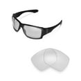 thumbnail image 1 of Walleva Clear Replacement Lenses for Oakley Big Taco Sunglasses, 1 of 6