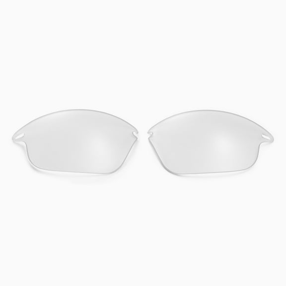 Walleva Clear Replacement Lenses for Oakley Fast Jacket OO9097 Sunglasses