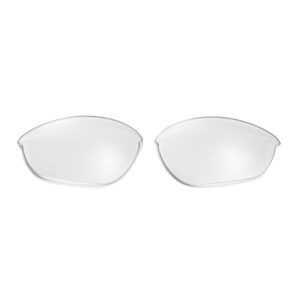Walleva Clear Replacement Lenses for Oakley Half Jacket Sunglasses