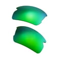 thumbnail image 1 of Walleva Emerald Mr. Shield Polarized Replacement Lenses for Oakley Flak 2.0 Sunglasses, 1 of 8