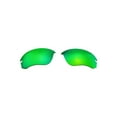 thumbnail image 1 of Walleva Emerald Polarized Replacement Lenses for Oakley Flak Draft OO9364 Sunglasses, 1 of 6