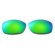 Walleva Emerald Polarized Replacement Lenses for Oakley Hijinx Sunglasses