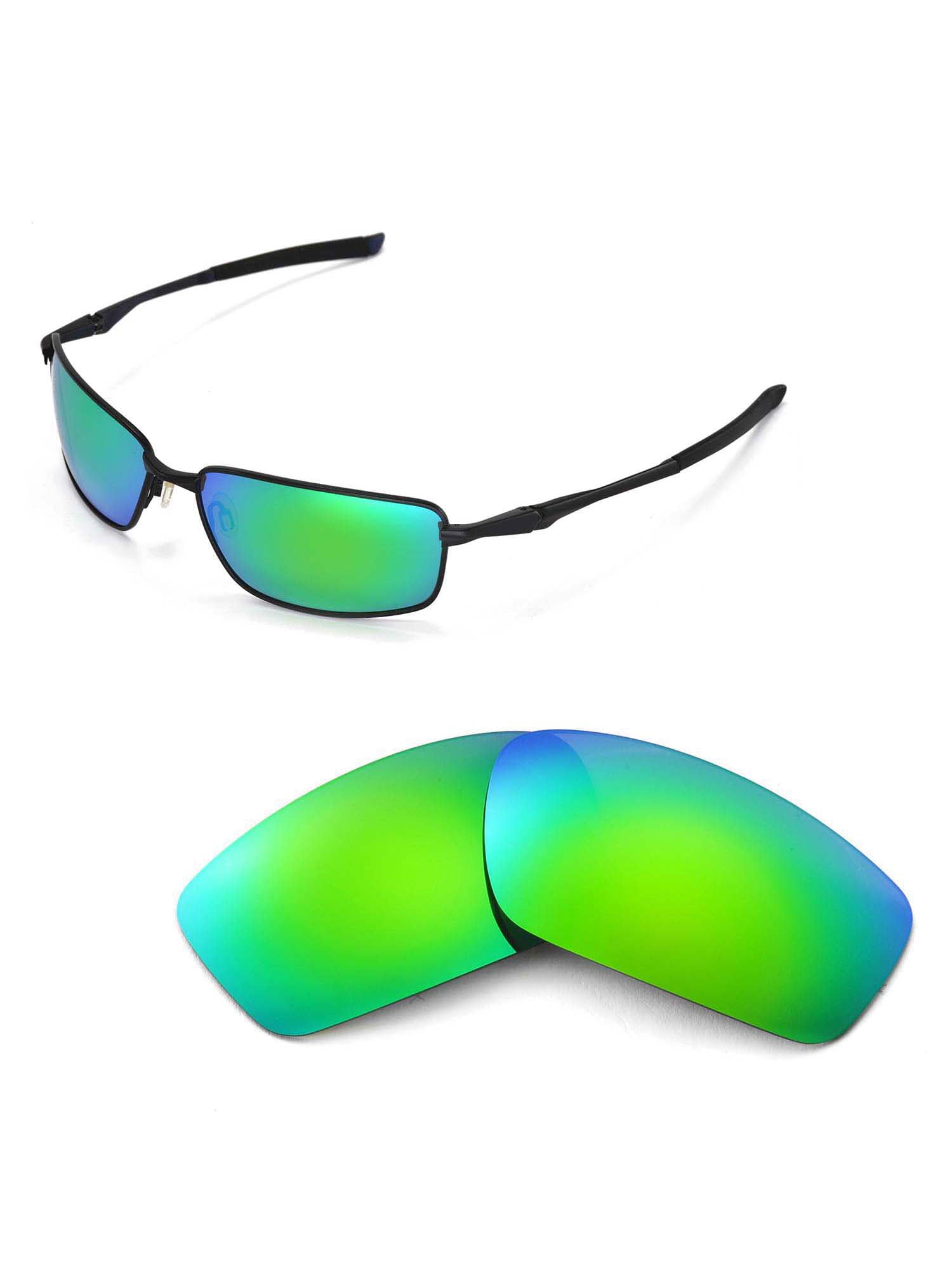 Walleva Fire Red Polarized Replacement Lenses for Oakley Chainlink  Sunglasses - Walmart.com