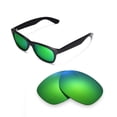 thumbnail image 1 of Walleva Emerald Polarized Replacement Lenses for Ray-Ban RB2132 52mm Sunglasses, 1 of 6