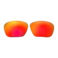thumbnail image 1 of Walleva Fire Red Mirror Coated Polarized Replacement Lenses for Maui Jim Makoa Sunglasses, 1 of 5