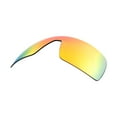 thumbnail image 1 of Walleva Fire Red Mirror Coated Polarized Replacement Lenses for Oakley Sutro Sunglasses, 1 of 5