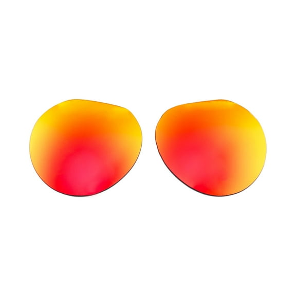 Walleva Fire Red Polarized Replacement Lenses For Oakley Clifden (OO9440 Series) Sunglasses