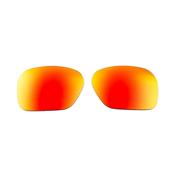 Walleva Fire Red Polarized Replacement Lenses For Oakley Portal X (OO9460 Series) Sunglasses