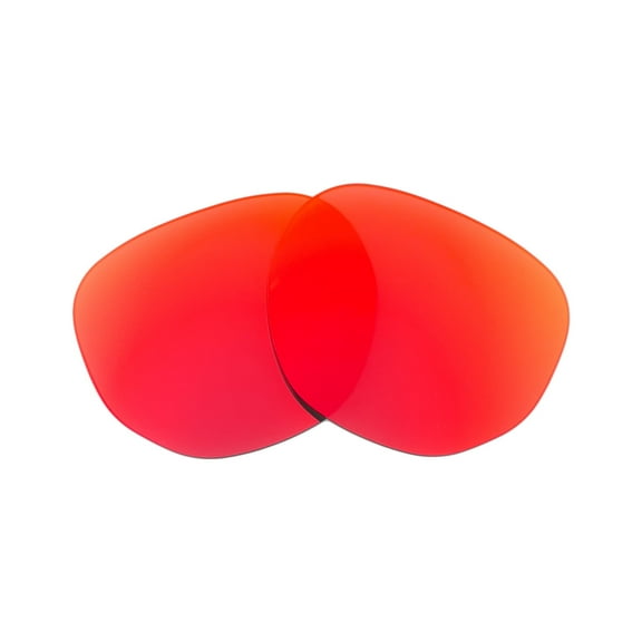 Walleva Fire Red Polarized Replacement Lenses For Ray-Ban RB3548N 51mm Sunglasses