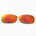 thumbnail image 1 of Walleva Fire Red Polarized Replacement Lenses for Oakley Crosshair 2.0 (OO4044 Series) Sunglasses, 1 of 6