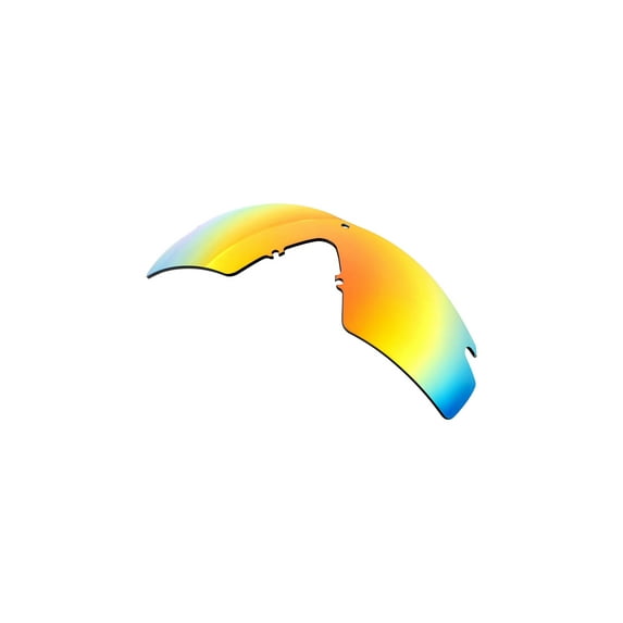 Walleva Fire Red Polarized Replacement Lenses for Oakley SI Ballistic M Frame 2.0 Sunglasses