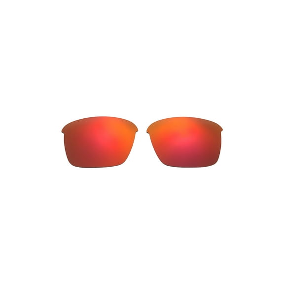 Walleva Fire Red Polarized Replacement Lenses for Oakley Thinlink Sunglasses