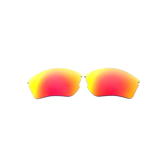 Walleva Fire Red Polarized Replacement Lenses for Smith Optics Approach Max Sunglasses