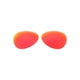 thumbnail image 1 of Walleva Fire Red Polarized Replacement Lenses for Spy Optic Whistler Sunglasses, 1 of 5