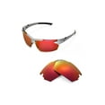 thumbnail image 1 of Walleva Fire Red Polarized Replacement Lenses for TIFOSI Jet Sunglasses, 1 of 5