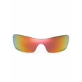 thumbnail image 1 of Walleva Fire Red Replacement Lenses for Oakley Batwolf OO9101 Sunglasses, 1 of 5