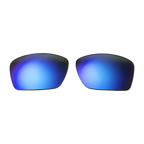 Walleva Ice Blue Coated Polarized Replacement Lenses for Maui Jim Alenuihaha Sunglasses