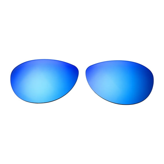 Walleva Ice Blue Coated Polarized Replacement Lenses for Maui Jim Baby Beach Sunglasses