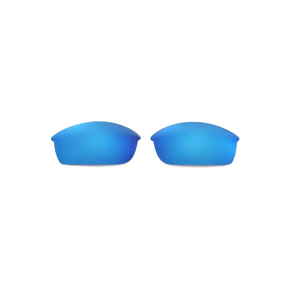 Walleva Ice Blue ISARC Polarized Replacement Lenses for Oakley Flak Jacket Sunglasses