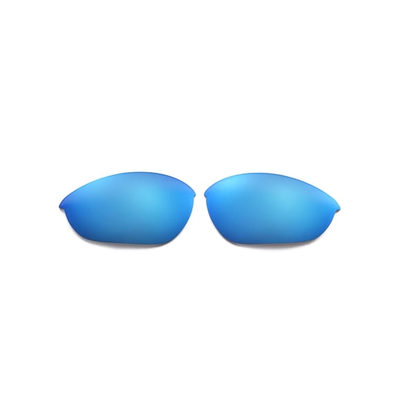 Walleva Ice Blue ISARC Polarized Replacement Lenses for Oakley Half Jacket Sunglasses