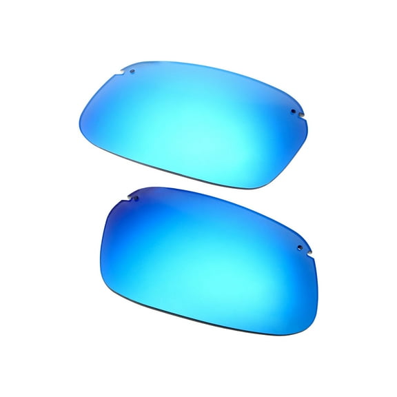 Walleva Ice Blue Mr.Shield Polarized Replacement Lenses for Maui Jim Kanaha Sunglasses