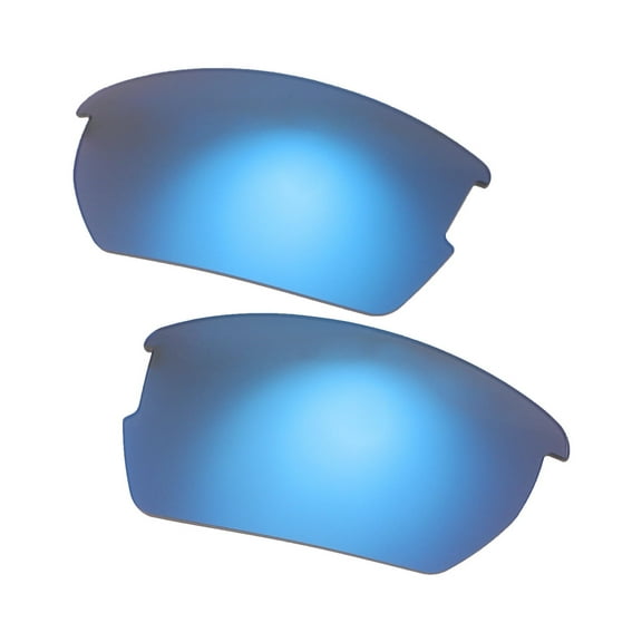 Walleva Ice Blue Mr. Shield Polarized Replacement Lenses for Wiley X Valor Sunglasses
