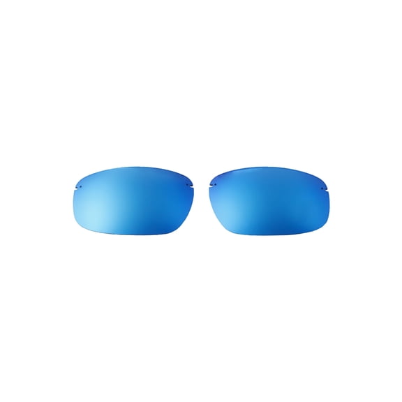 Walleva Ice Blue Non-Polarized Replacement Lenses for Maui Jim Ho'okipa Sunglasses