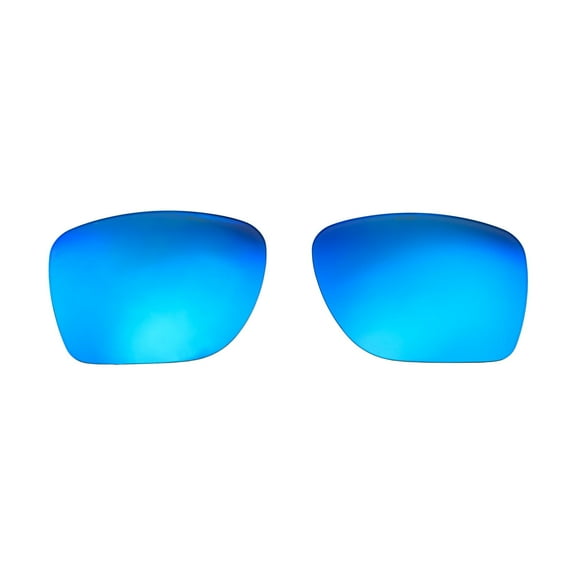 Walleva Ice Blue Polarized Replacement Lenses For Oakley Sylas 60mm (OO9448 Series) Sunglasses