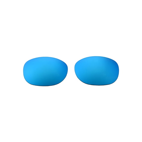 Walleva Ice Blue Polarized Replacement Lenses for Maui Jim Kuiaha Bay Sunglasses