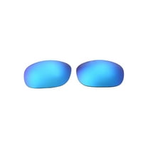 Walleva Ice Blue Polarized Replacement Lenses for Maui Jim Twin Falls Sunglasses