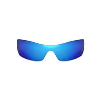 Walleva Ice Blue Polarized Replacement Lenses for Oakley Batwolf OO9101 Sunglasses
